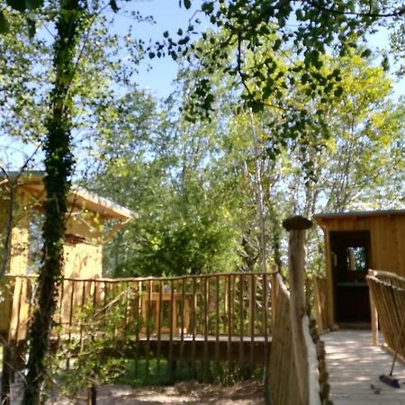 La Cabane Perchee Villelaure Exteriör bild